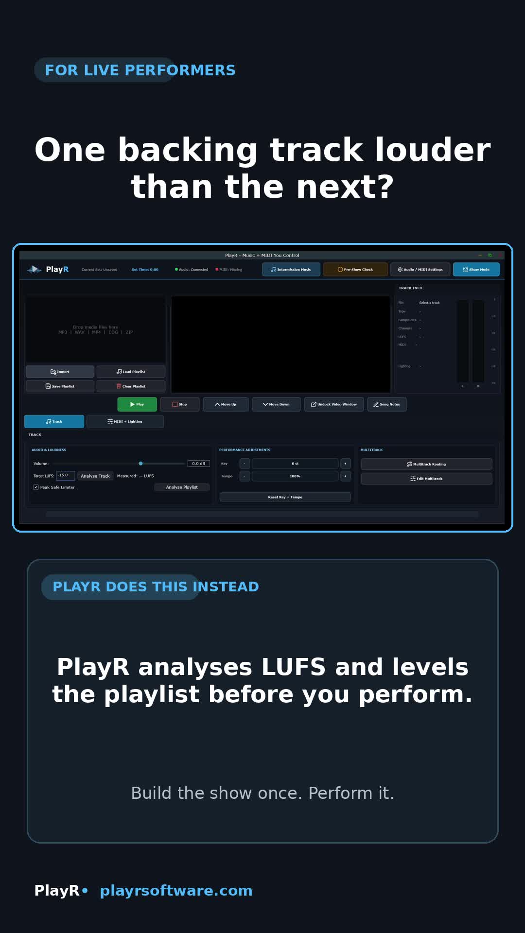 LUFS preview